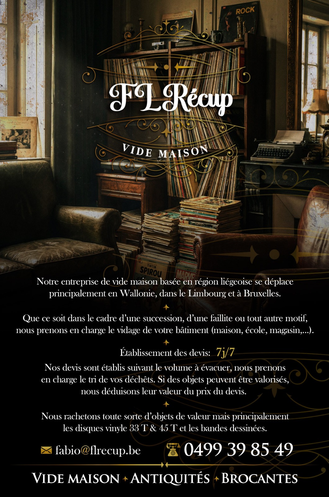FL RECUP – Vide maison, antiquités et brocante